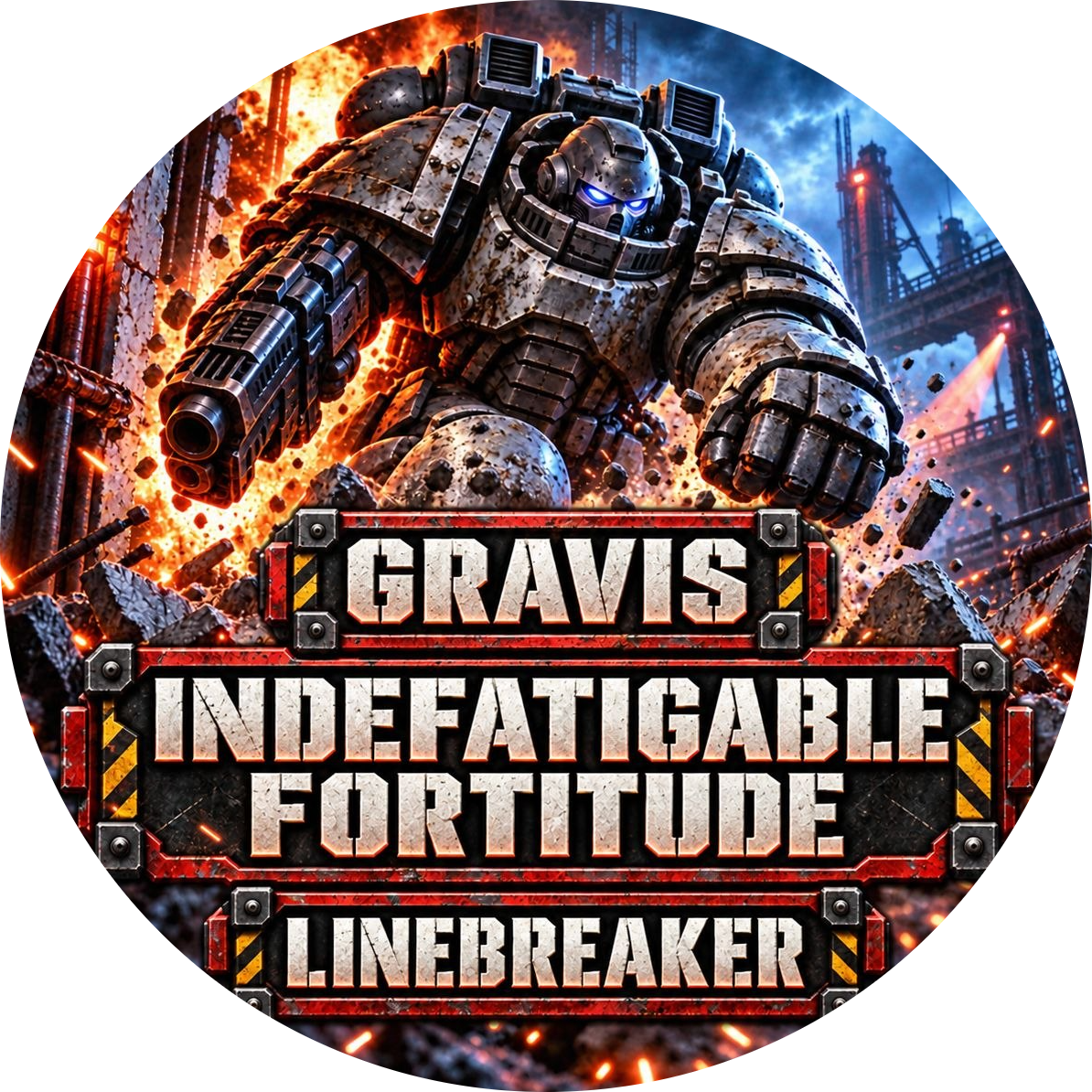 Gravis Linebreaker token design 1