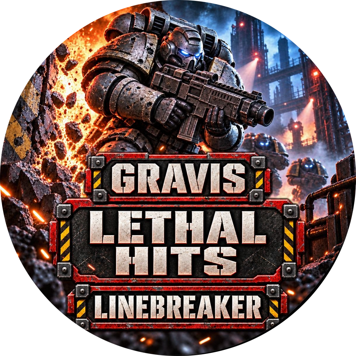 Gravis Linebreaker token design 2