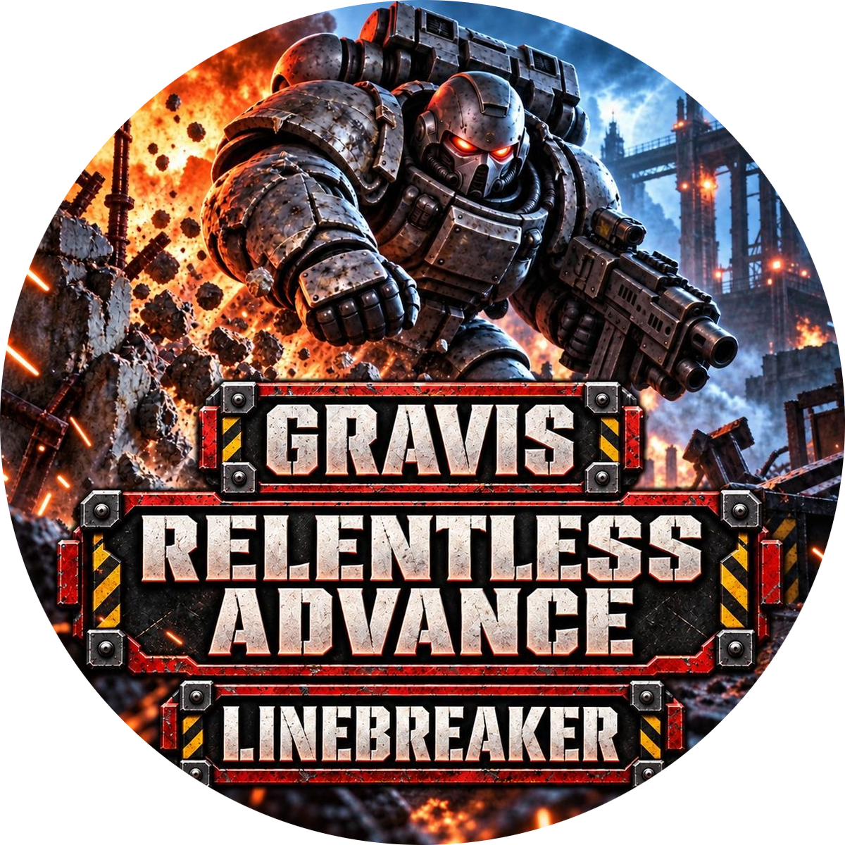 Gravis Linebreaker token design 3