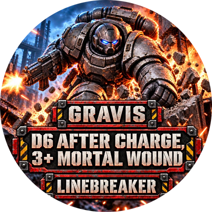 Gravis Linebreaker token design 5