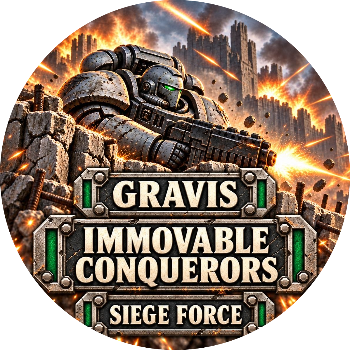 Gravis Siege Force token design 1