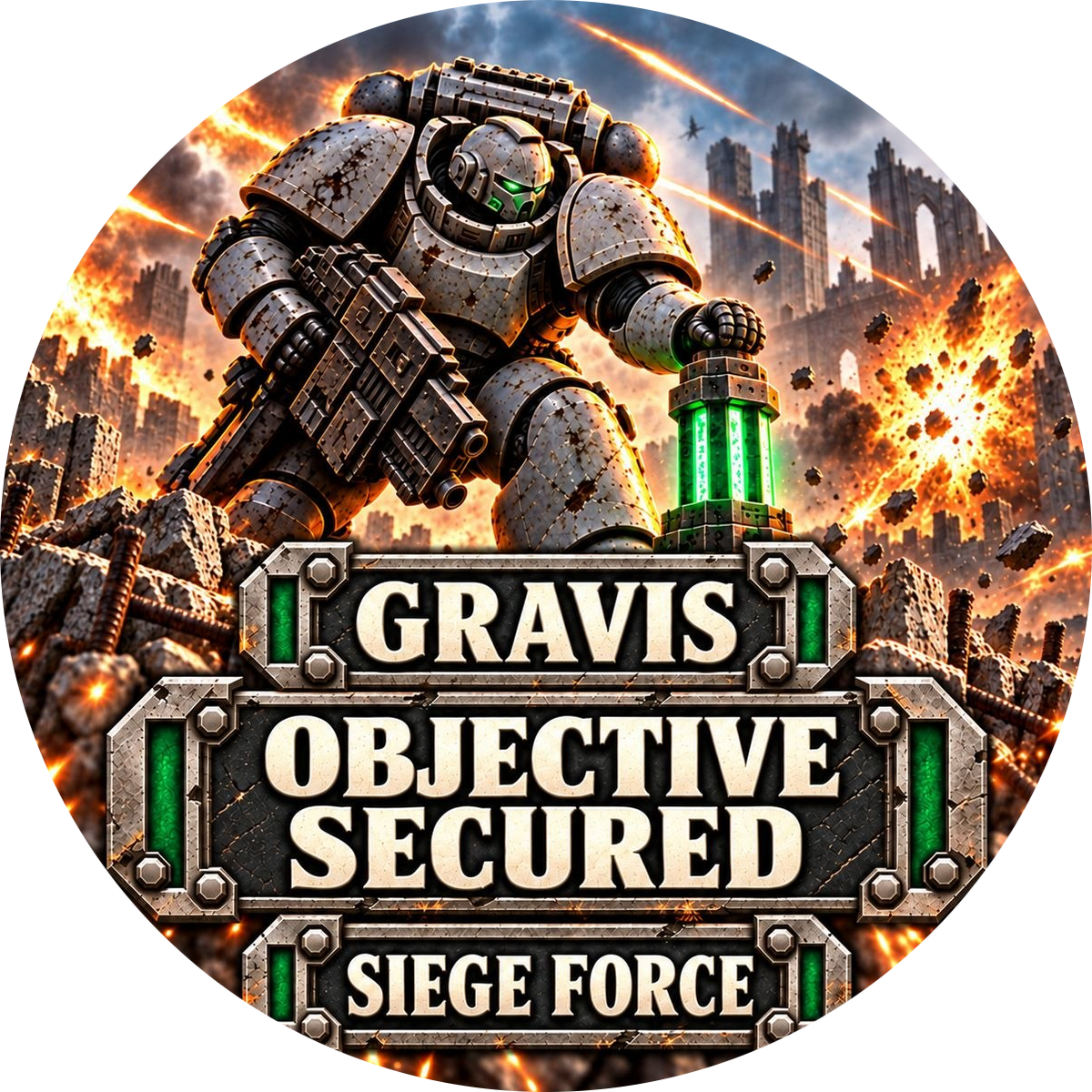 Gravis Siege Force token design 3