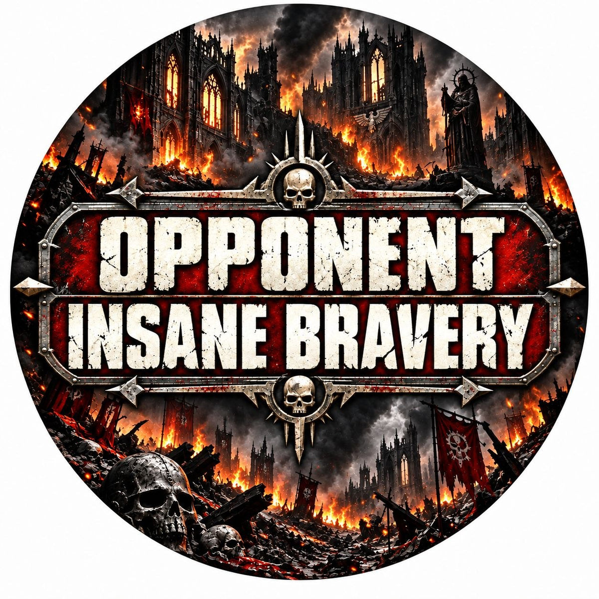 Opponent Insane Bravery gaming token