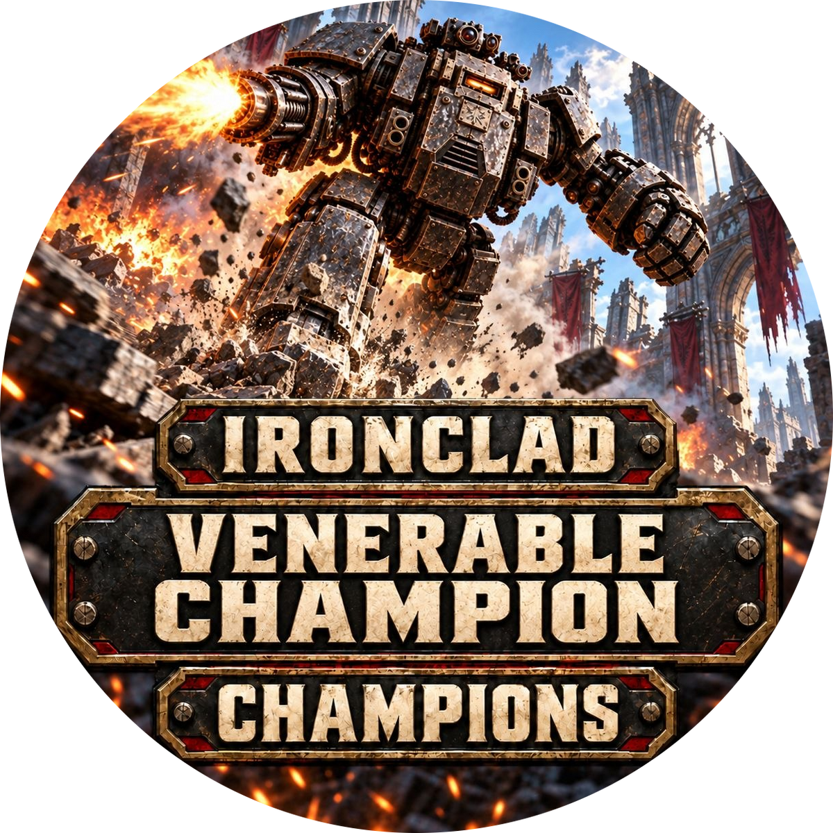 Ironclad Champions token design 2