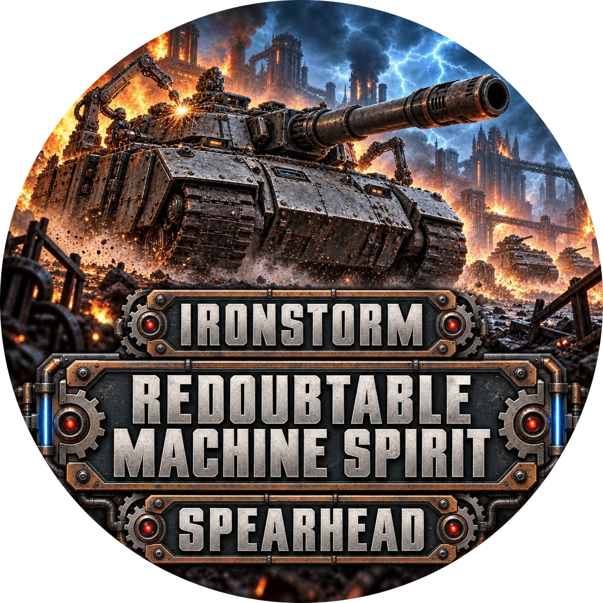 Ironstorm Spearhead token design 1