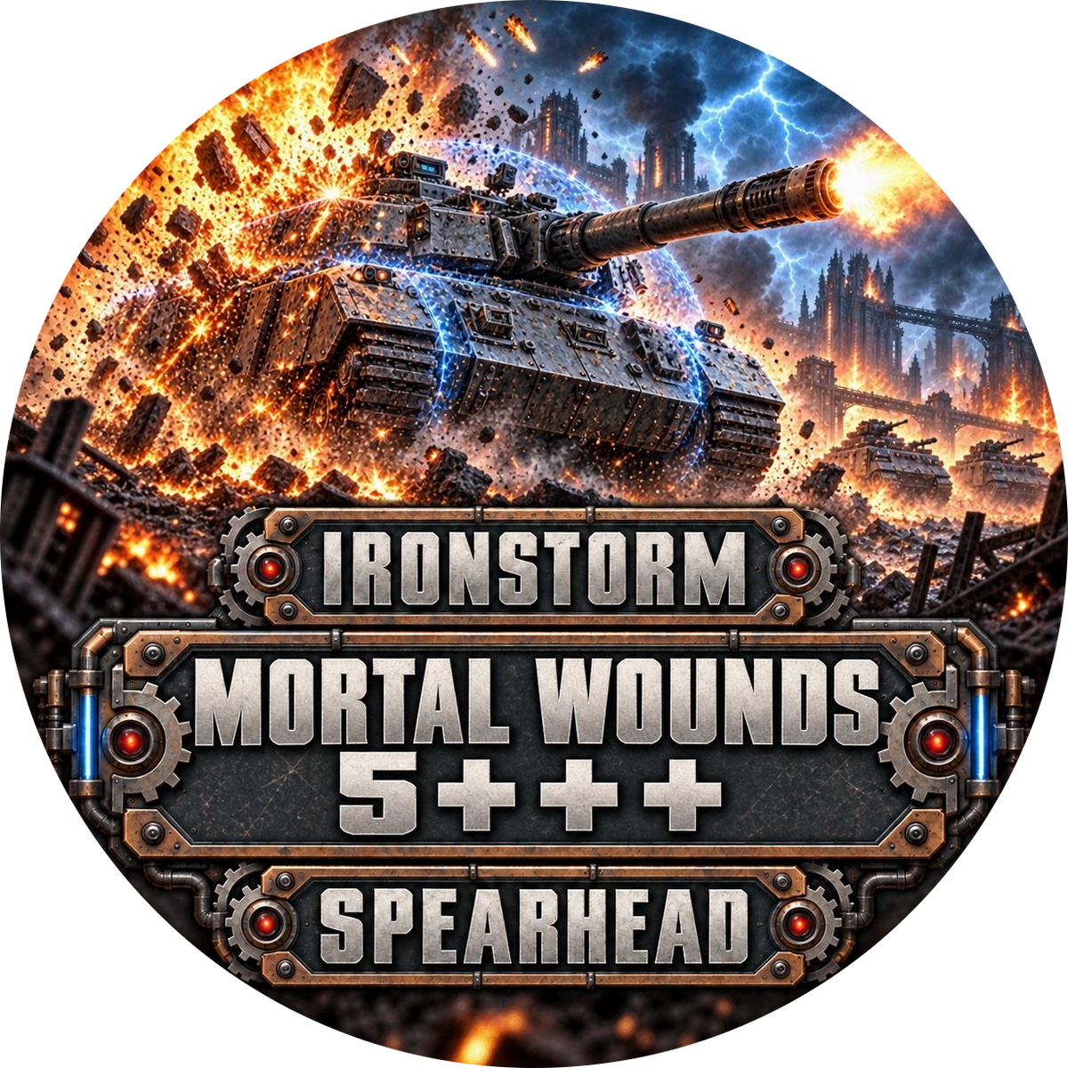 Ironstorm Spearhead token design 3