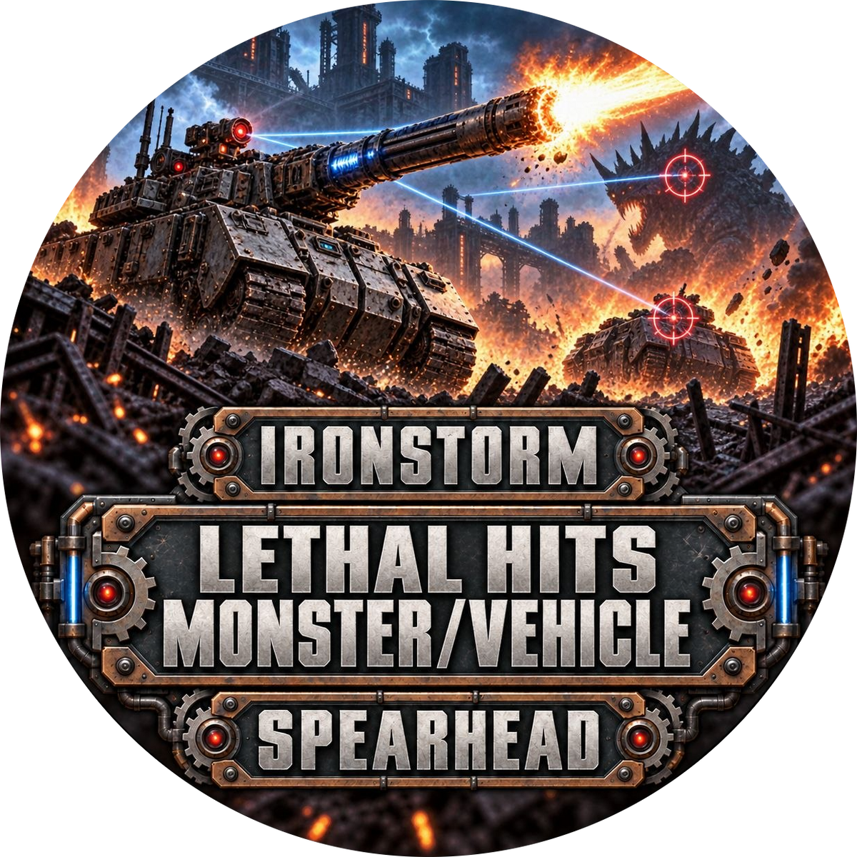 Ironstorm Spearhead token design 5
