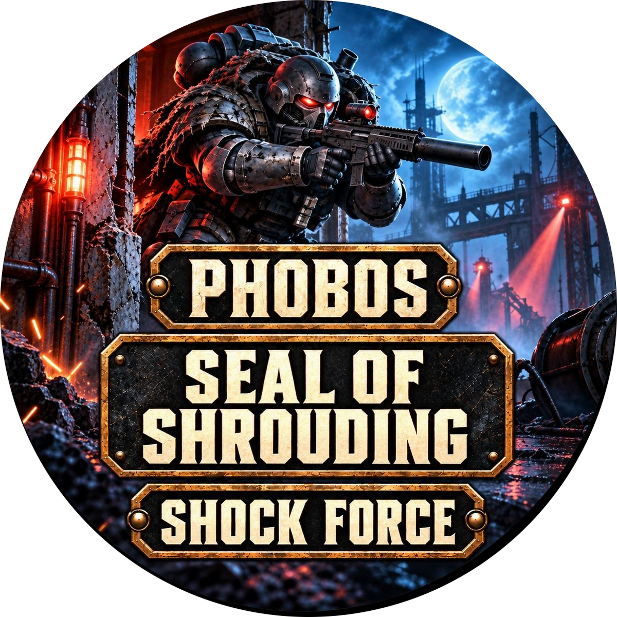 Phobos Shock Force token design 1