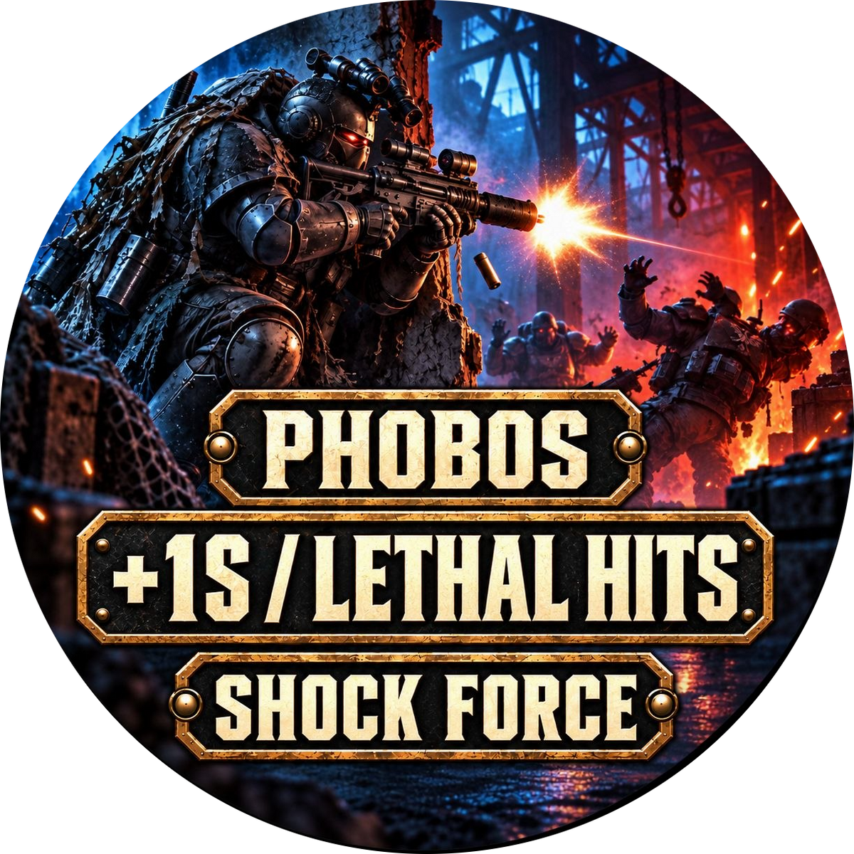 Phobos Shock Force token design 2