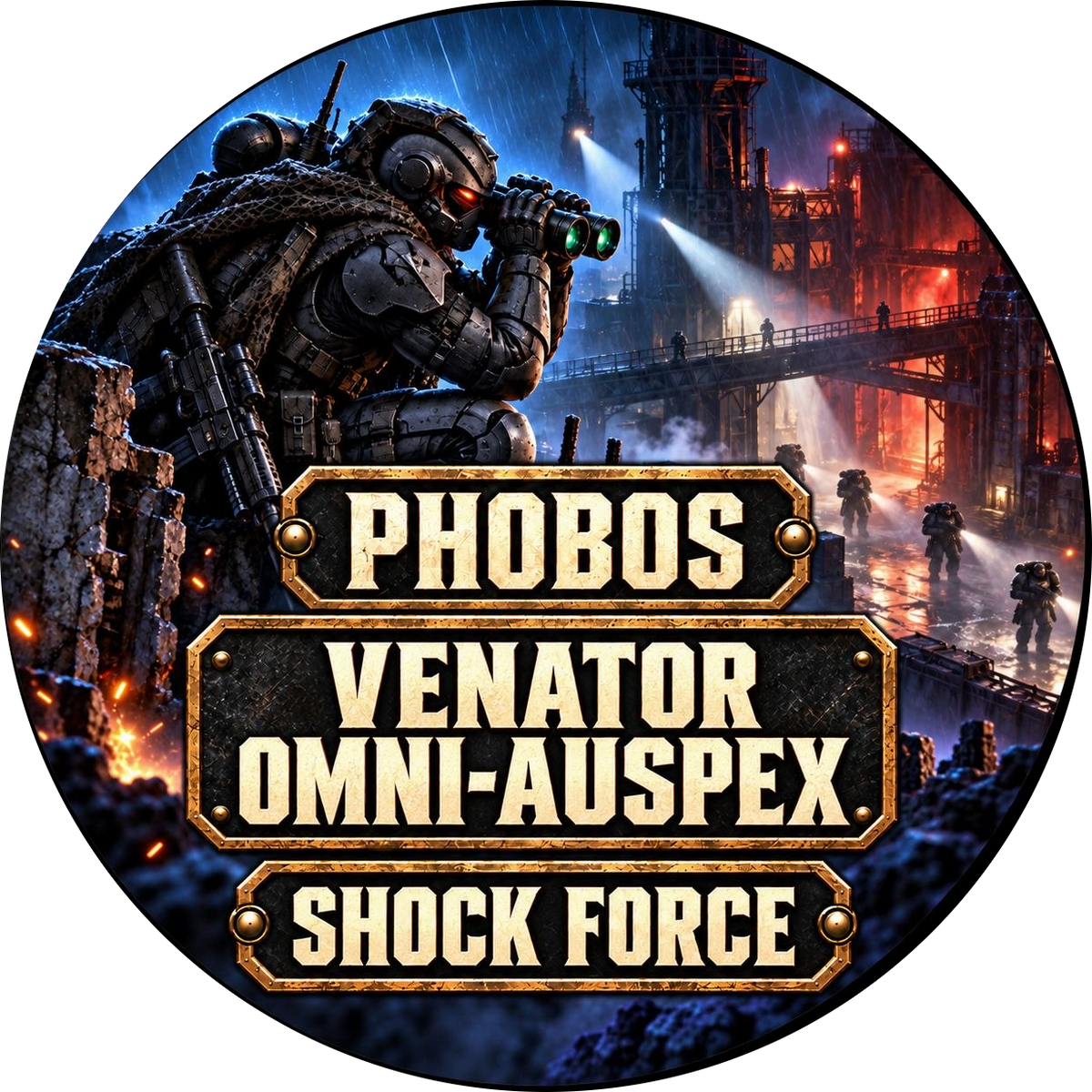 Phobos Shock Force token design 3