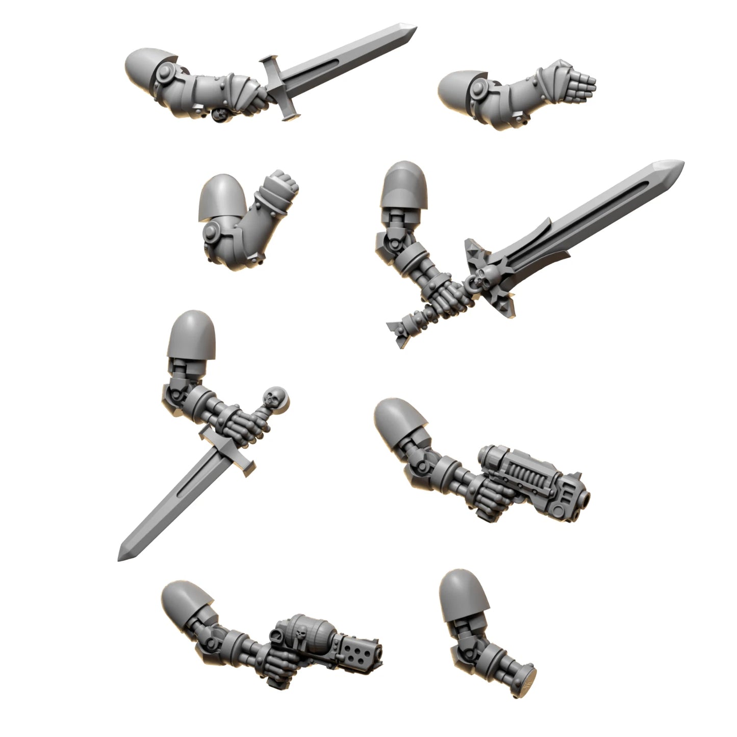 Eternal Pilgrims - Marine Set of arms and small weapons Upgrade Kit
