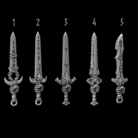 Primal Hounds - Marine Single Handed Swords Upgrade kit