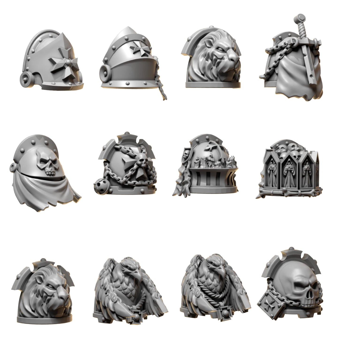 Eternal Pilgrims - Shoulder Pads Set 1 Upgrade Kit