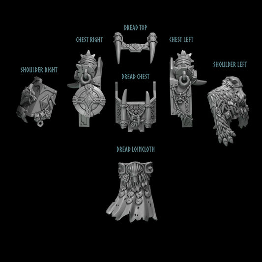 Primal Hounds - Marine Ancient armour upgrade kit SW