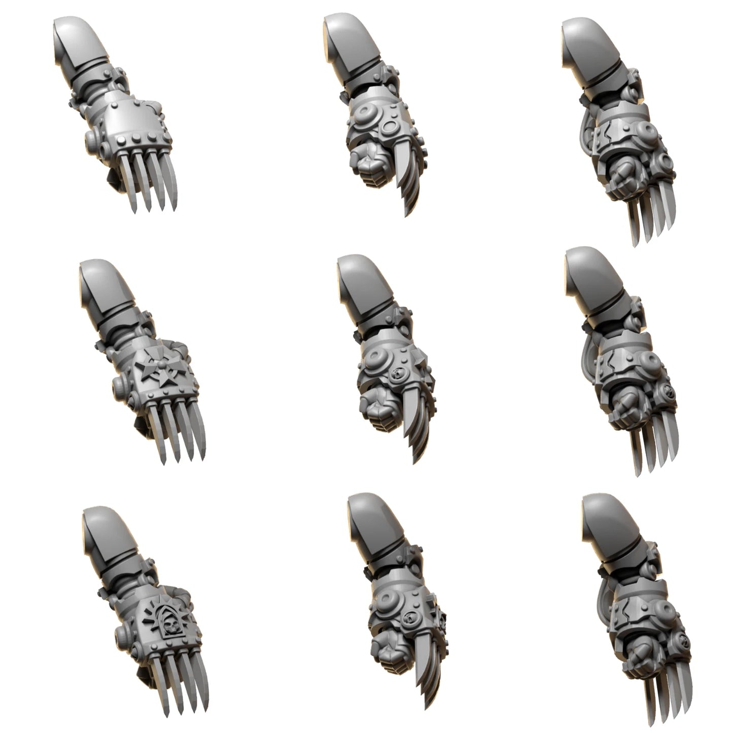 Eternal Pilgrims - Marine Set of Clawed Arms Upgrade Kit