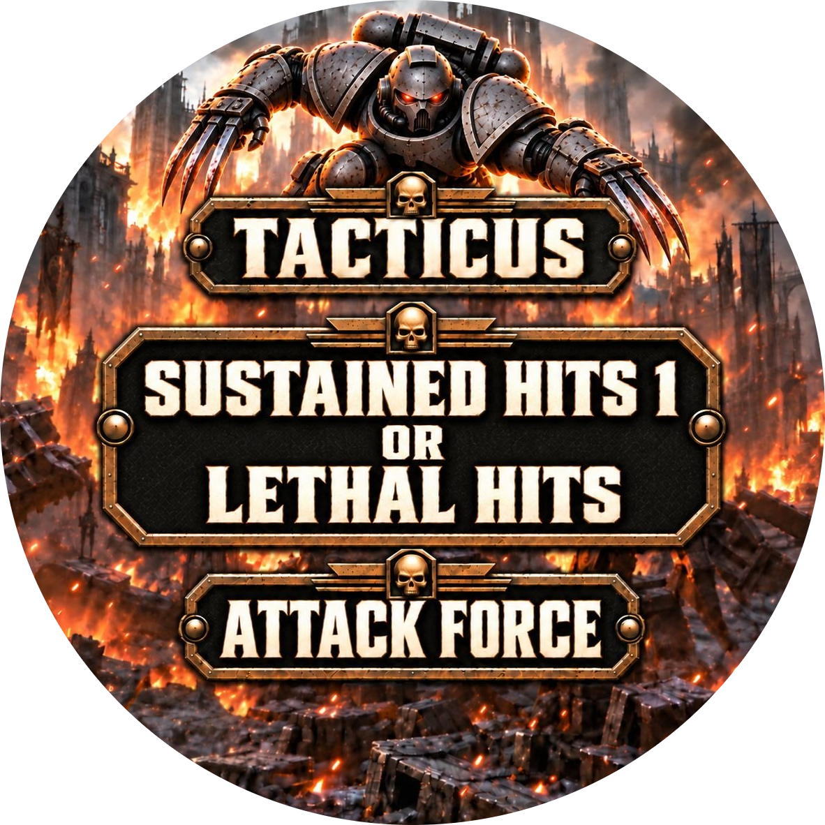 Tacticus Attack Force token design 3