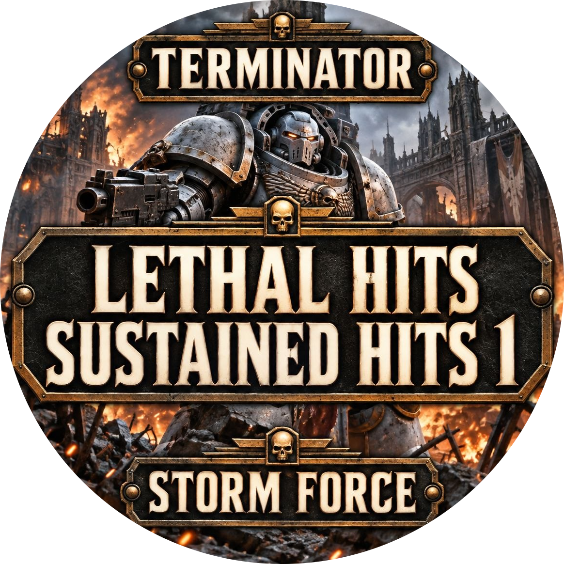 Terminator Storm Force token design 2