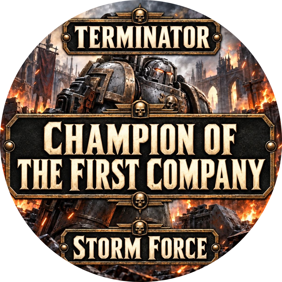 Terminator Storm Force token design 5