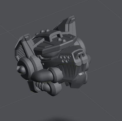 Marine Wolf Head x 10