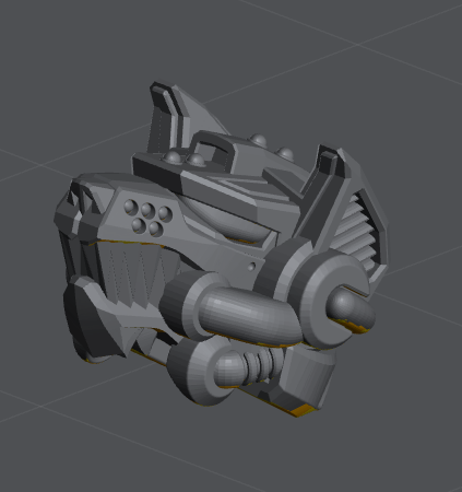 Marine Wolf Head x 10
