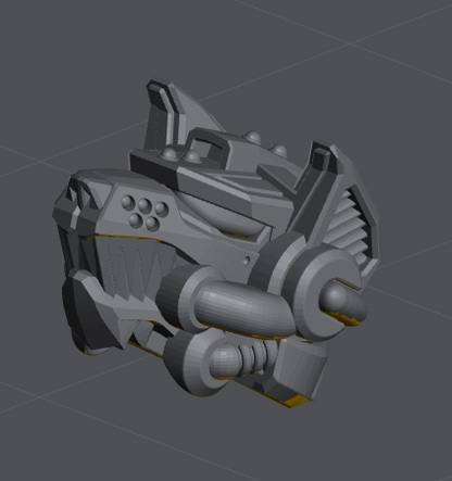 Marine Wolf Head x 10